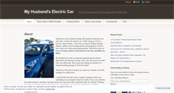 Desktop Screenshot of myhusbandselectriccar.com